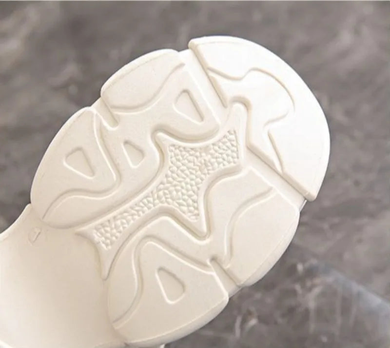 Women’s White Sport Sneakers – Thick Sole, Ultra-Light Platform, Casual & Running Shoes (Spring/Autumn 2025)