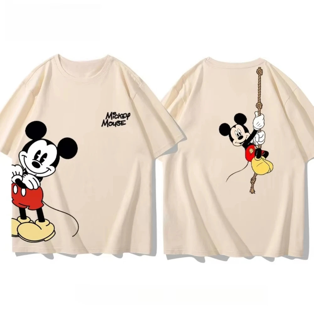 RBB Unisex Mickey Mouse Cotton T-Shirt – Loose Fit, Casual Style