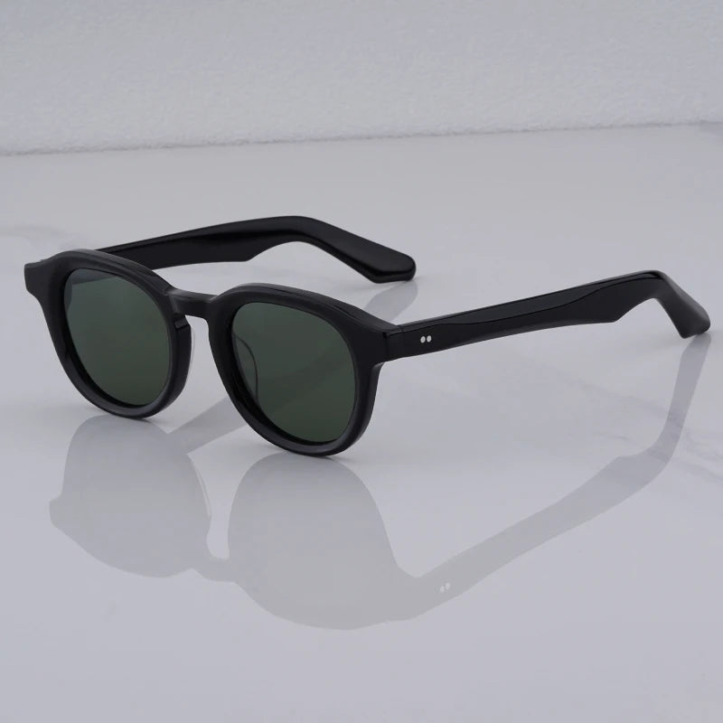 RBB Vintage Polarized Sunglasses – Unisex Lemtosh-Style Acetate Frame | Luxury Retro Eyewear