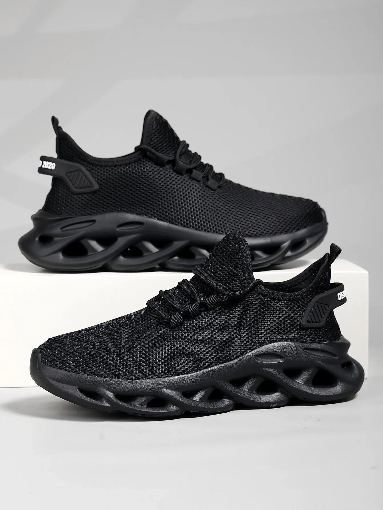 RBB Unisex Sports Running Shoes – Breathable Mesh Casual Sneakers, Shock-Absorbing Lightweight Tennis & Jogging Footwear for Men & Women