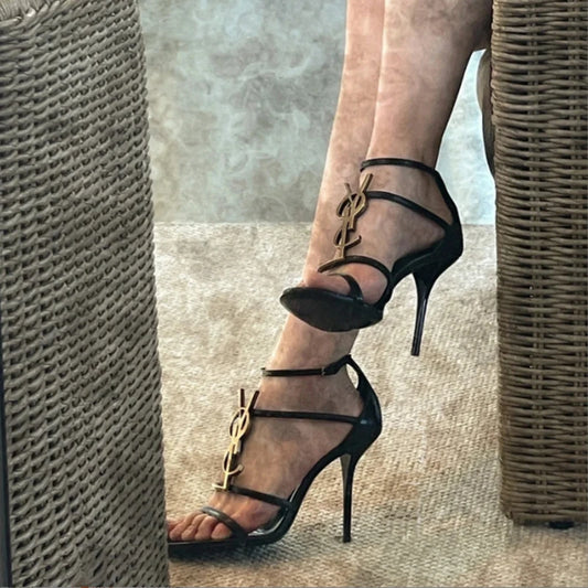 RBB Ladies’ 2025 Summer Fashion Sandals – Open Toe High Heels for Party & Dress