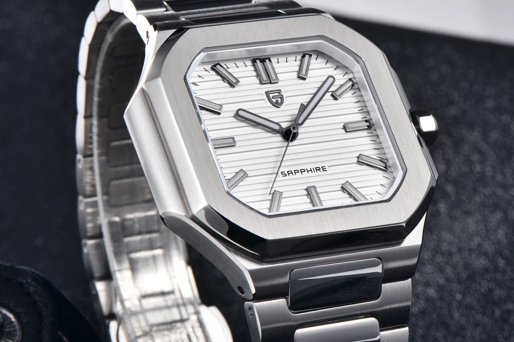 RBB DESIGN 2025 Men's Luxury Quartz Watch – Sapphire Crystal, Waterproof, Stainless Steel