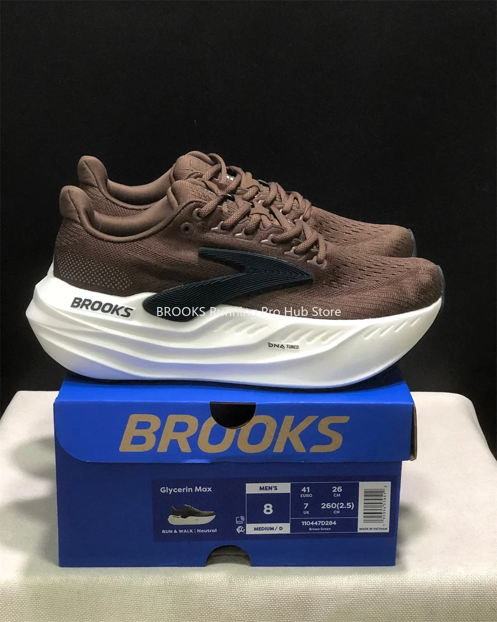 Original Brooks Glycerin Max Men’s & Women’s Neutral Running & Walking Sneakers