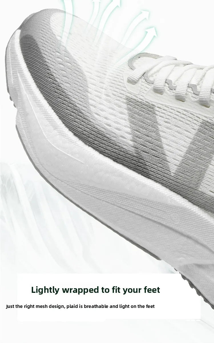 Men’s Race Training Sneakers – Carbon Plate, Pivot Support & Shock Absorption