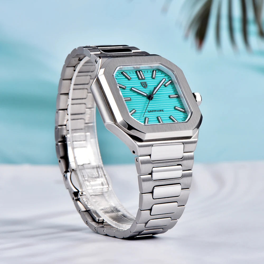 RBB DESIGN 2025 Men's Luxury Quartz Watch – Sapphire Crystal, Waterproof, Stainless Steel