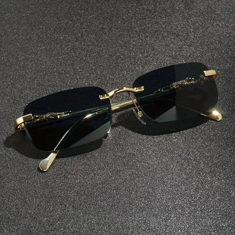 RBB Narrow Rectangle Fashion Sunglasses – Unisex Trendy Classic Shades