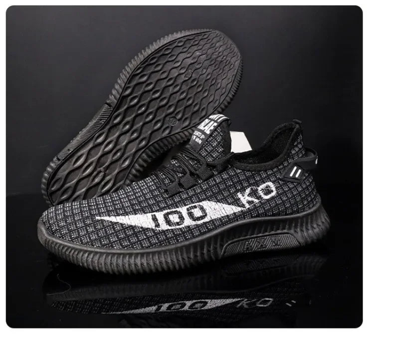 Breathable Lightweight Mesh Sneakers | Comfortable Casual Sport Shoes | Plus Size 39-44