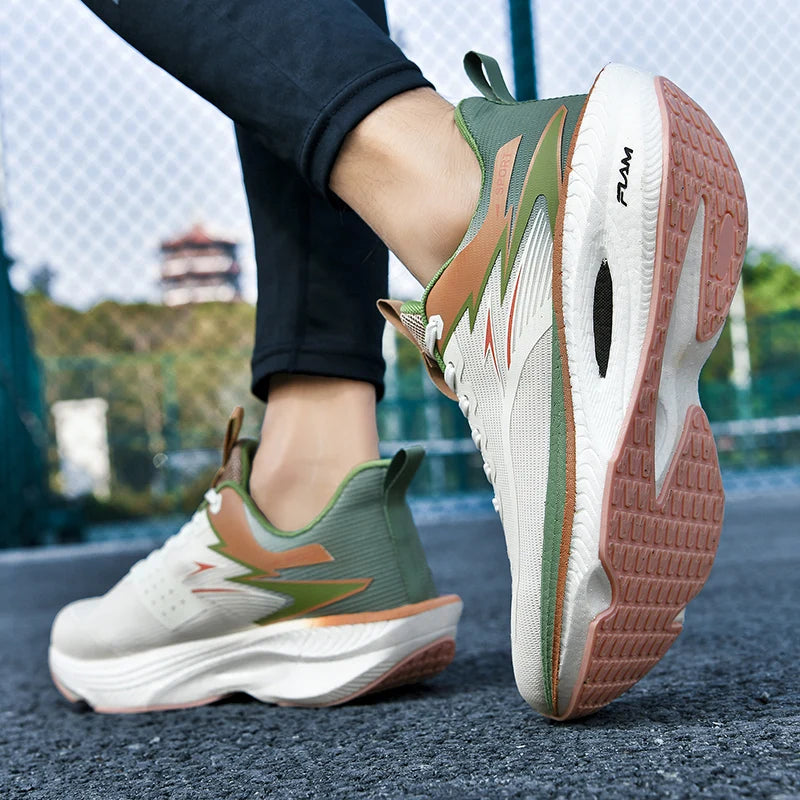 Carbon Plate Running Shoes – Breathable Summer Sneakers for Men & Women