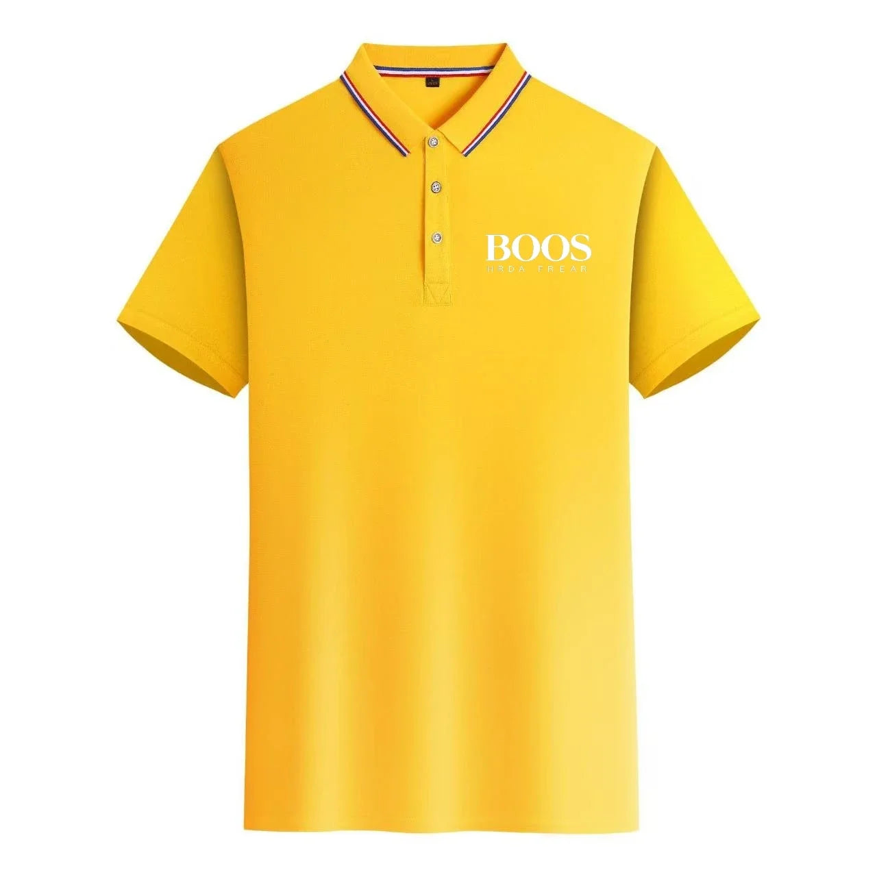 RBB Men’s Embroidered Business Casual Polo Shirt – Breathable & Stylish Short Sleeve Top