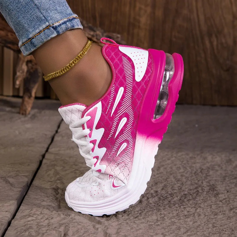 Women’s Lightweight Breathable Running & Walking Sneakers – Non-Slip & Comfortable