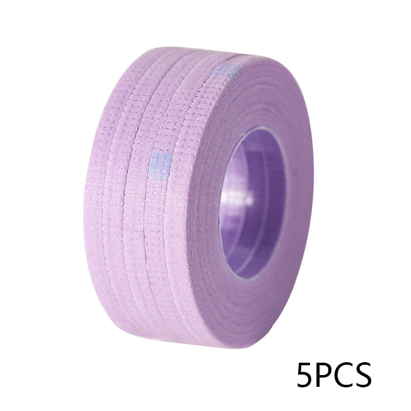 1/3/5 Rolls Eyelash Extension PE Adhesive Tape – Under Eye Pads for Lash Lifting & Grafting