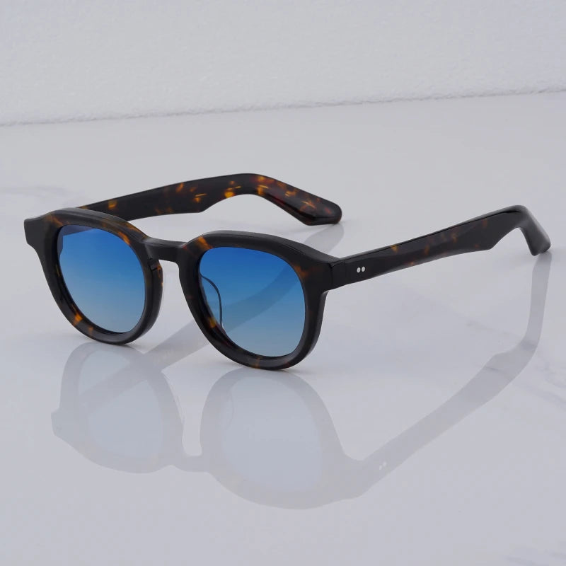 RBB Vintage Polarized Sunglasses – Unisex Lemtosh-Style Acetate Frame | Luxury Retro Eyewear