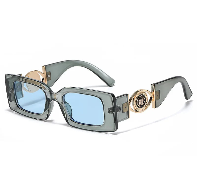 RBB Modern Square Sunglasses – Retro Luxury UV400 Sun Glasses for Men & Women