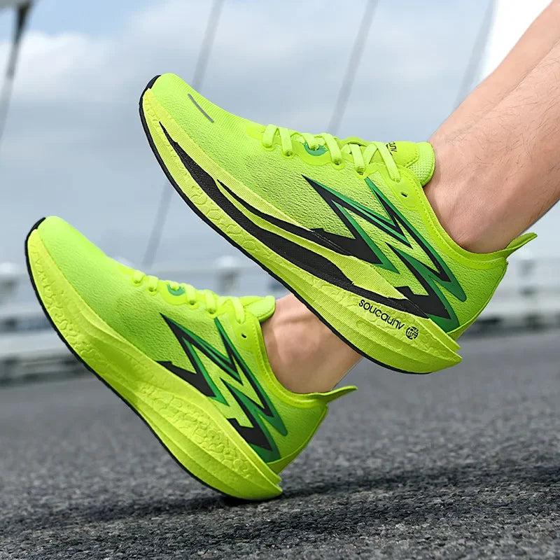 RBB Men’s & Women’s Carbon Plate Trainers – Breathable Shock-Absorbing Running & Tennis Sneakers