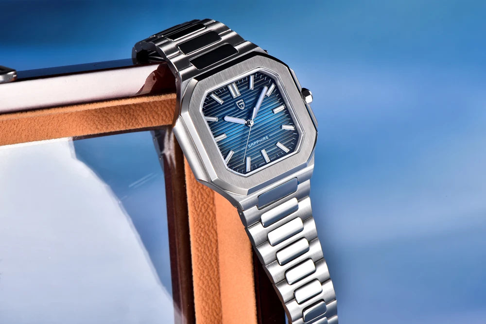 RBB DESIGN 2025 Men's Luxury Quartz Watch – Sapphire Crystal, Waterproof, Stainless Steel