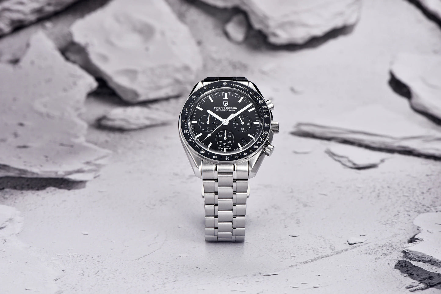 RBB DESIGN Moon Men's Luxury Quartz Watch – 2025 Gold Edition