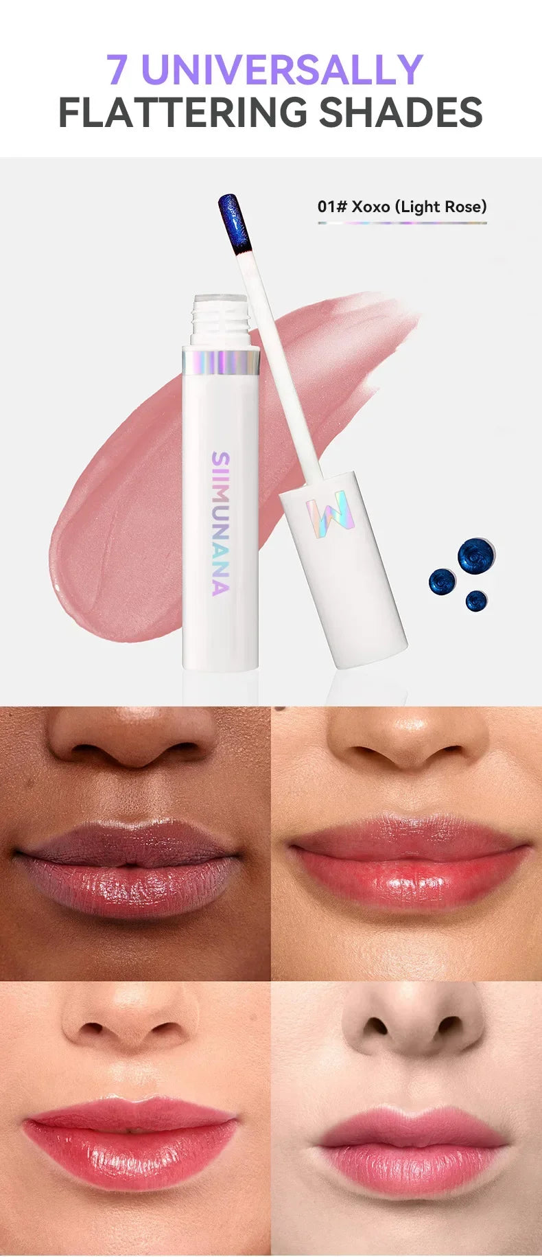 RBB Wonder Skin Blading Peel Reveal Lip Stain Kit – Long-Lasting Matte Lip Tint