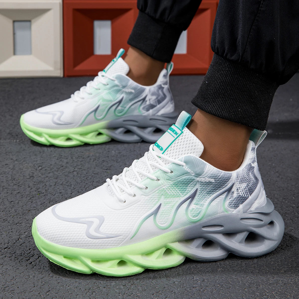 RBB 2025 Unisex Summer Running Shoes – Lightweight, Breathable Mesh Sneakers for Men & Women