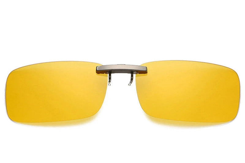 RBB Polarized Clip-On Sunglasses – Unisex Day & Night Vision Driving and Outdoor Sport Myopia Glasses