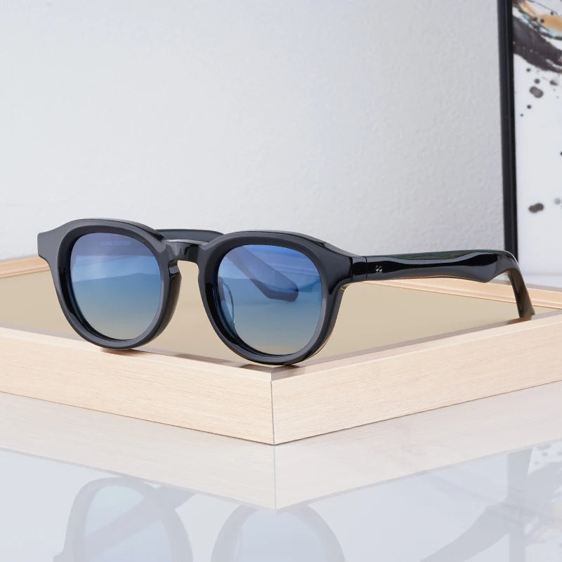 RBB Vintage Polarized Sunglasses – Unisex Lemtosh-Style Acetate Frame | Luxury Retro Eyewear