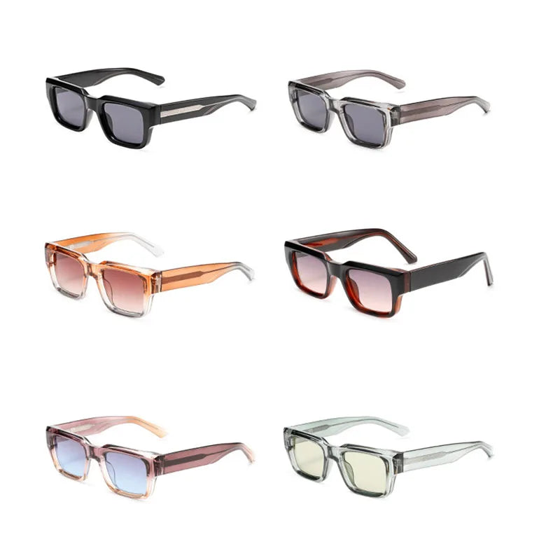 RBB TR90 Square Vintage Sunglasses – Unisex UV400 Fashion Eyewear (2025 Edition)