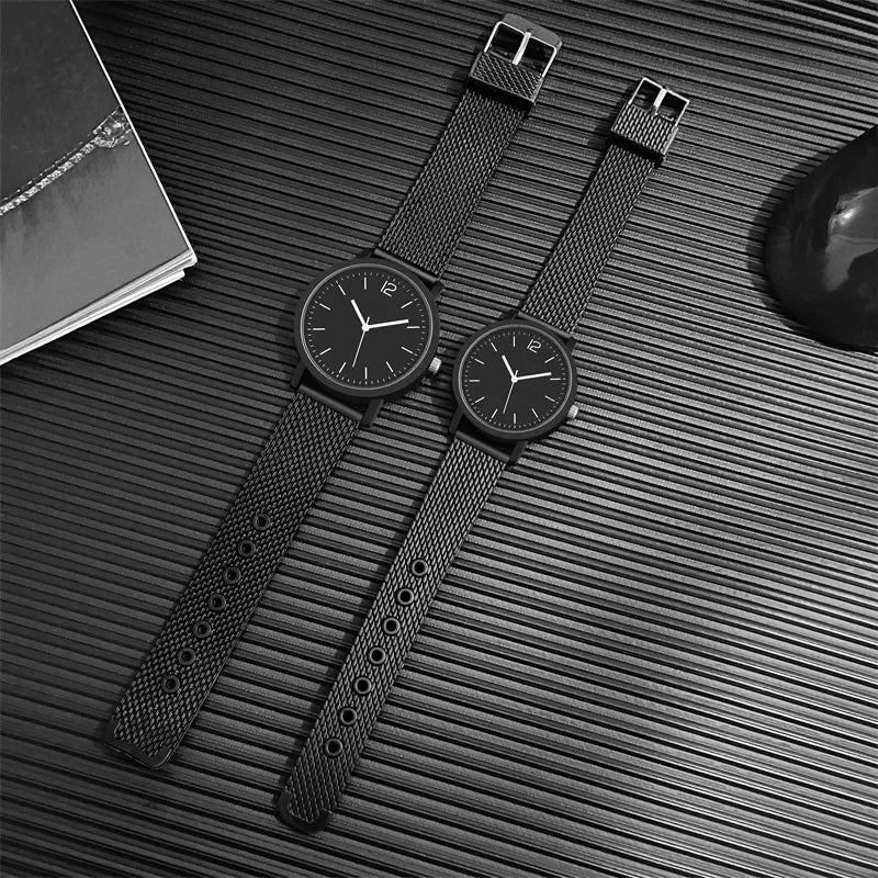 RBB Couple Quartz Watches – Waterproof Splash Resistant Fashion Wristwatches for Men & Women