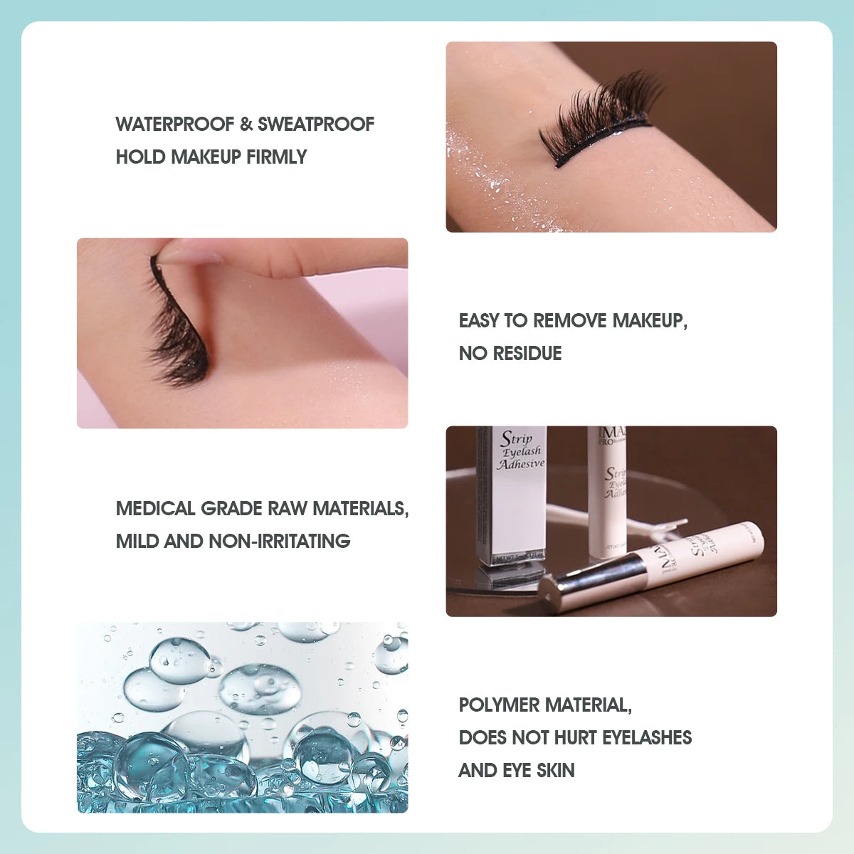 5ml Eyelash Extension Glue – Waterproof, Fast-Dry & Long-Lasting Adhesive