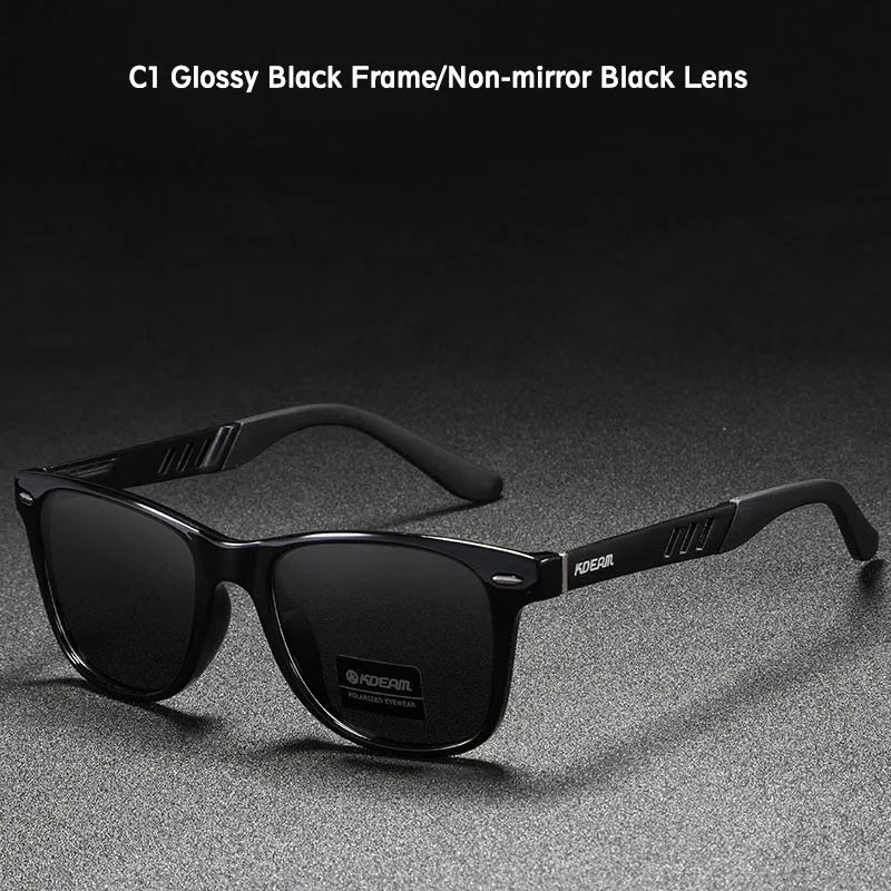 RBB Aluminum Magnesium Polarized Photochromic Sunglasses – Night Vision Enhanced Driving Glasses for Men & Women