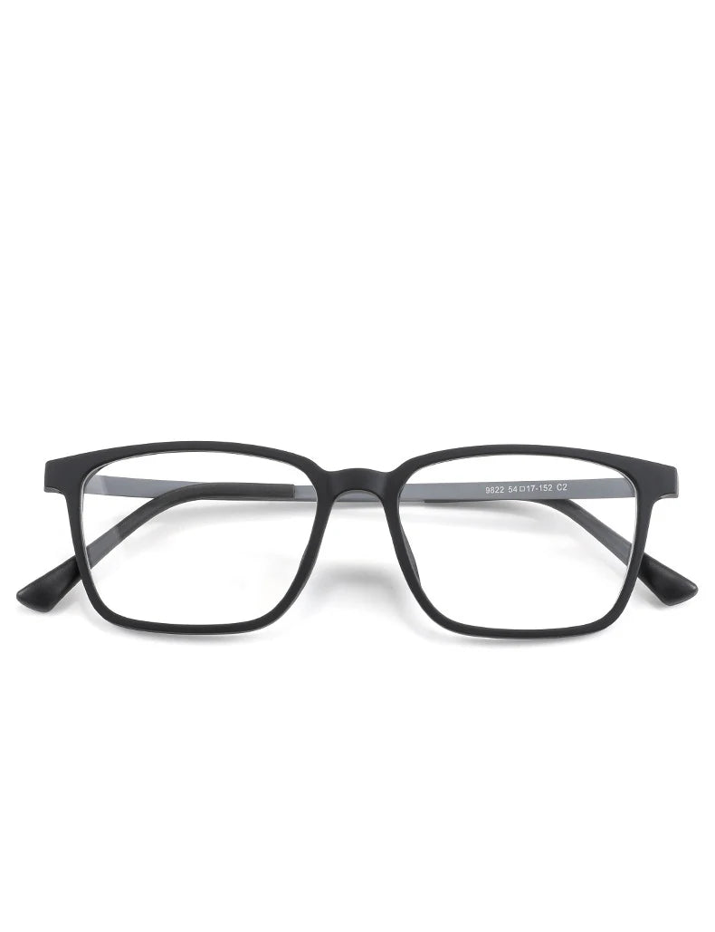 RBB Men's Titanium Optical Glasses – Ultra-Light Frame, Flexible Temples, Custom Prescription Ready