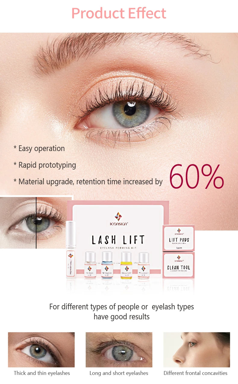 Lash Lift Kit – Eyelash Enhancer & Perming Set