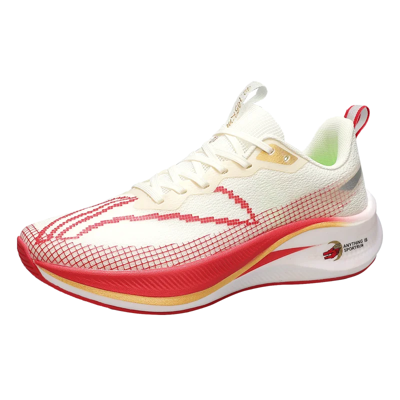 RBB Carbon Plate Running Shoes for Men & Women Professional Racing Sneakers – Breathable, Lightweight & Shock-Absorbing