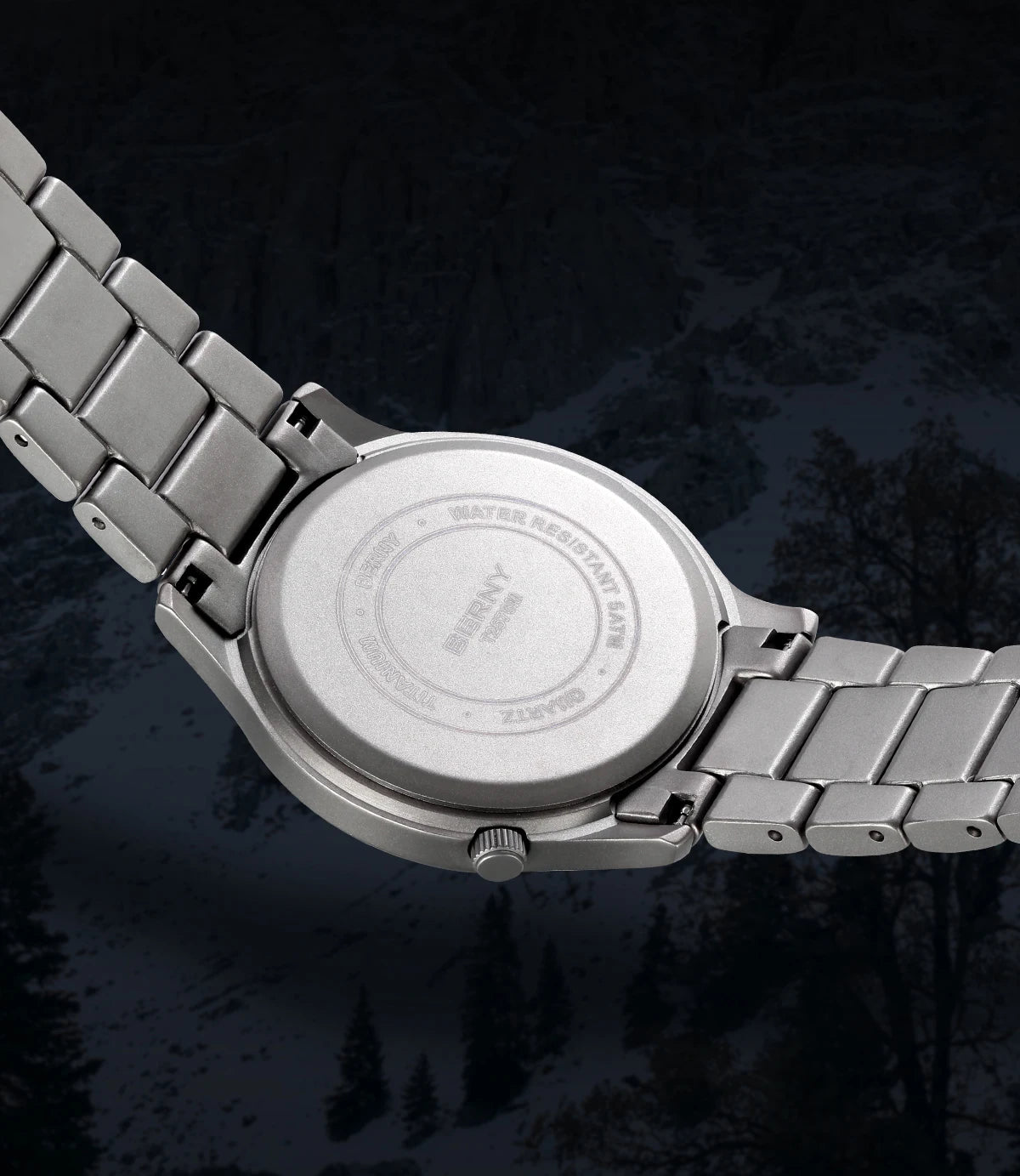 RBB Titanium Men’s Outdoor Sports Quartz Watch – Super Luminous Dial, Sapphire Crystal, Lightweight, 5ATM Waterproof