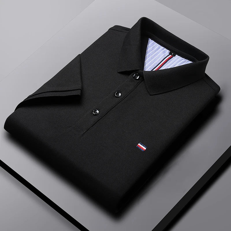 RBB Executive Men’s Breathable Embroidered Polo Shirt – Comfortable Casual & Business Top