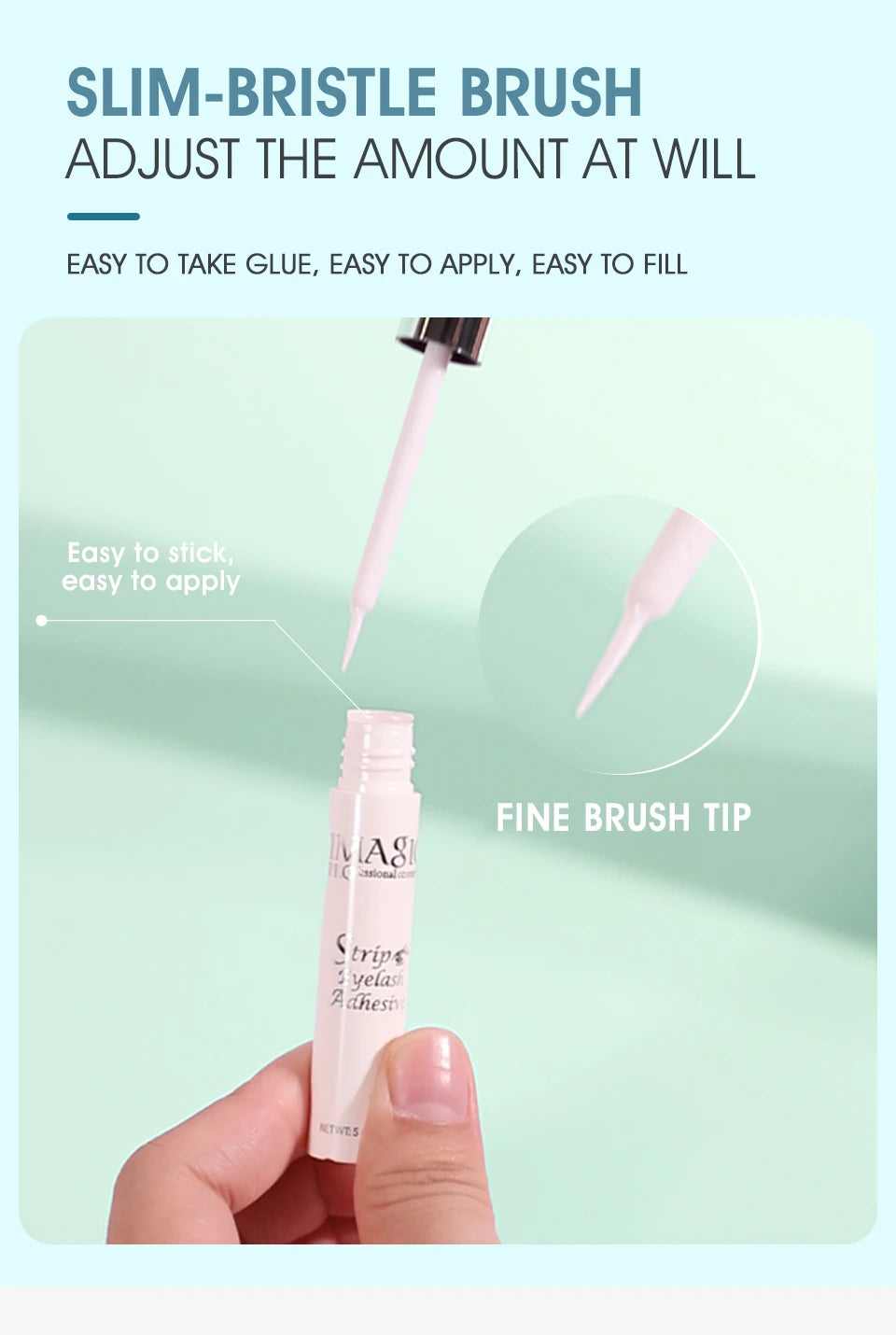 5ml Eyelash Extension Glue – Waterproof, Fast-Dry & Long-Lasting Adhesive