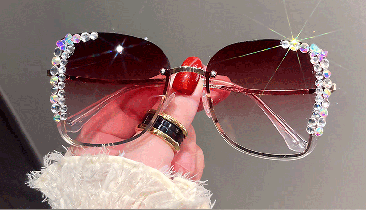 RBB Diamond Fashion Sunglasses for Women | Slim Face Design | RBB Street Style High-Grade Eyewear