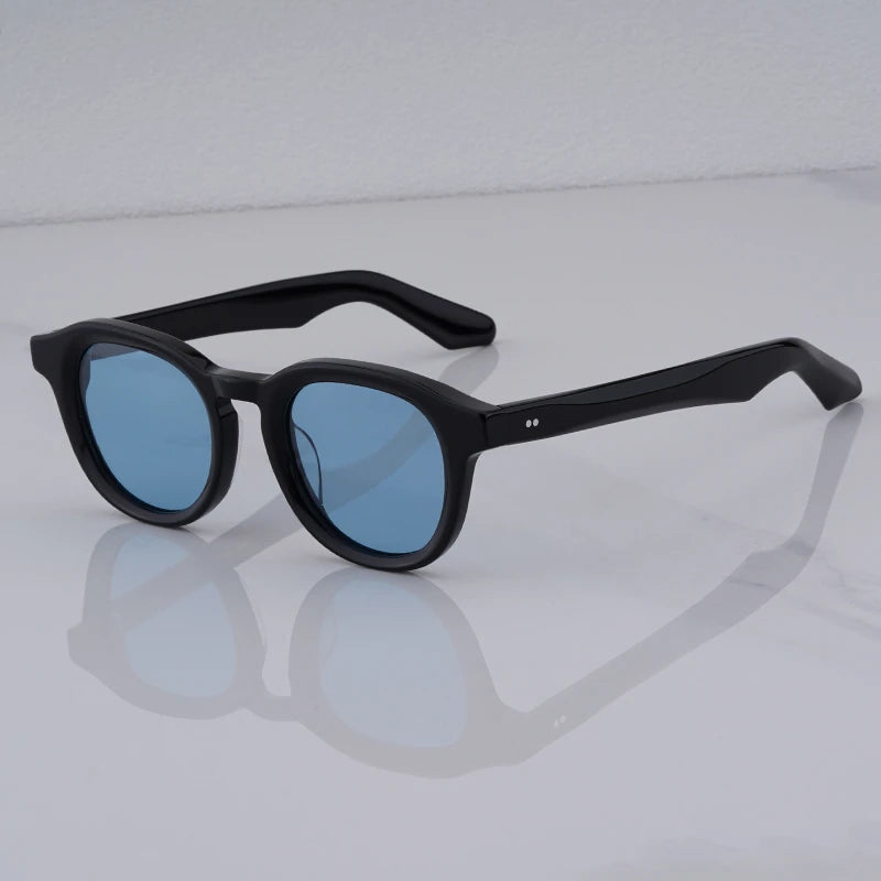 RBB Vintage Polarized Sunglasses – Unisex Lemtosh-Style Acetate Frame | Luxury Retro Eyewear