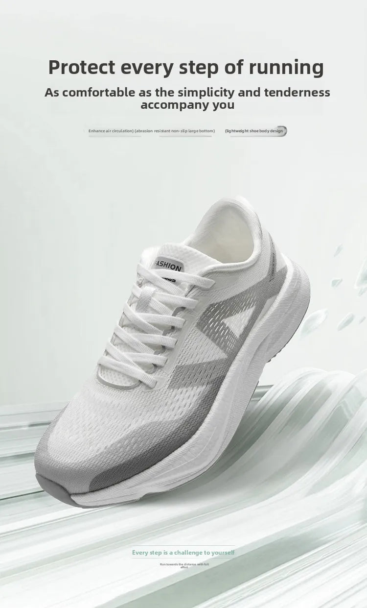 Men’s Race Training Sneakers – Carbon Plate, Pivot Support & Shock Absorption