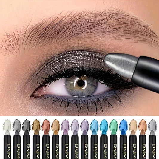 16-Color Pearlescent Glitter Eyeliner – Waterproof, Long-Lasting & Smudge-Proof