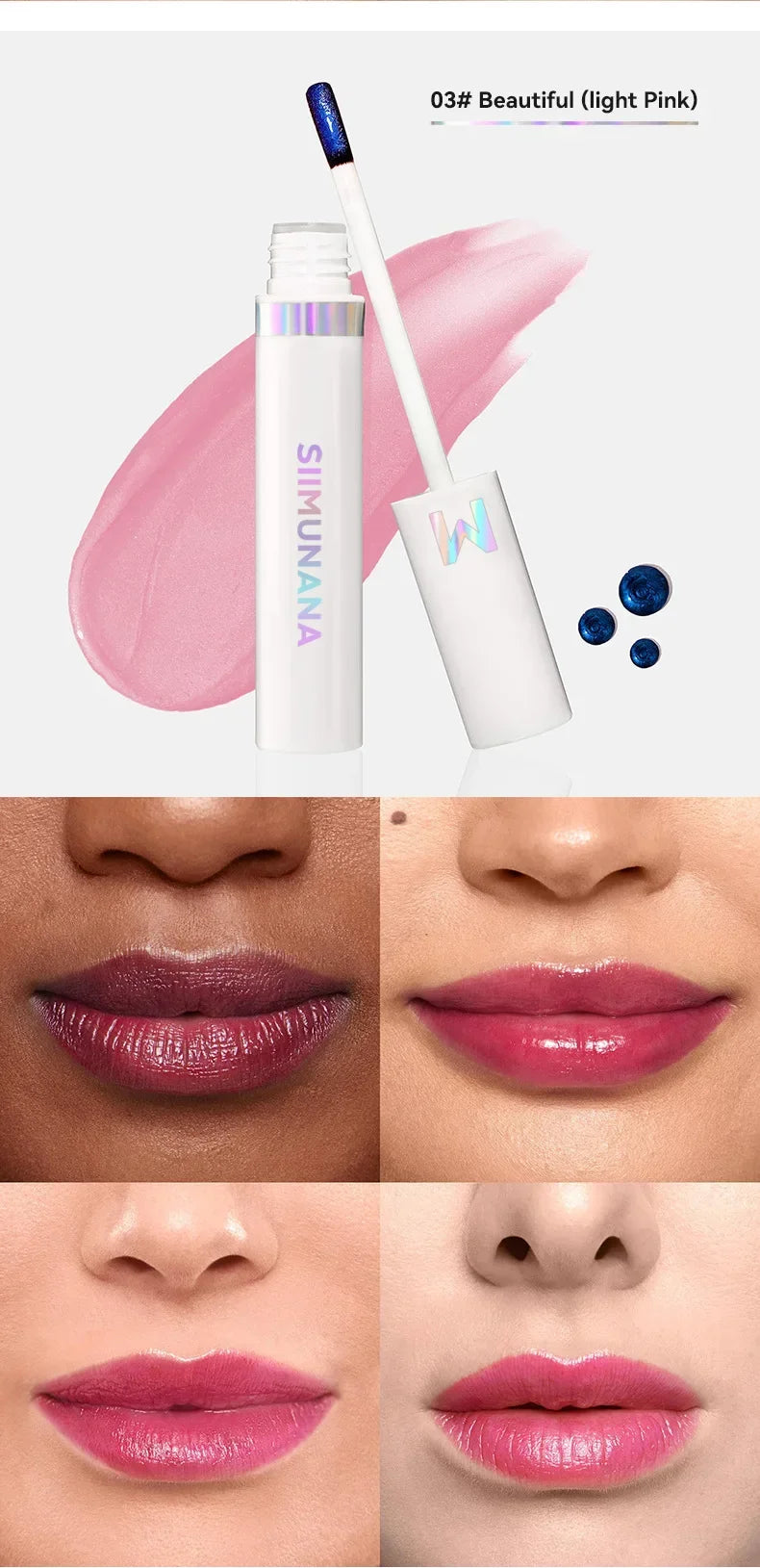 RBB Wonder Skin Blading Peel Reveal Lip Stain Kit – Long-Lasting Matte Lip Tint