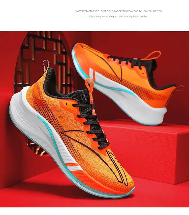 RBB Carbon Plate Running Shoes for Men & Women Professional Racing Sneakers – Breathable, Lightweight & Shock-Absorbing