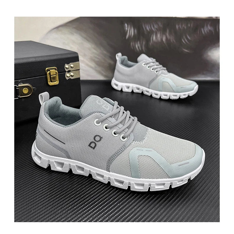 RBB 2019 Summer Men’s Casual Sports Shoes – Breathable Mesh, Low-Cut, EVA Sole, Hollow Design