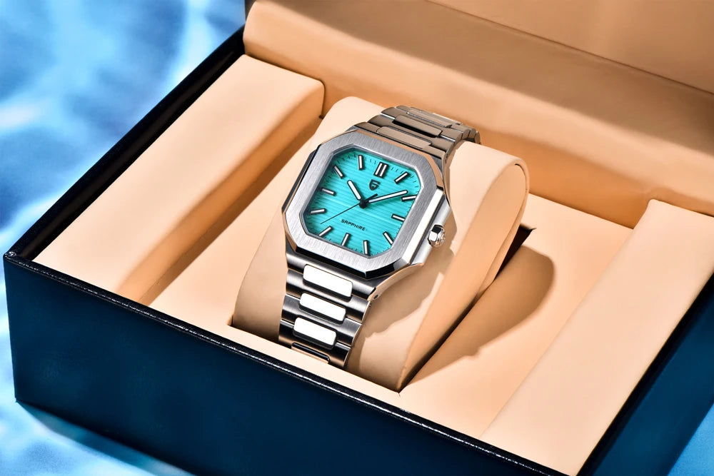 RBB DESIGN 2025 Men's Luxury Quartz Watch – Sapphire Crystal, Waterproof, Stainless Steel