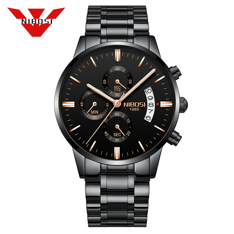 RBB Male / Unisex Luxury Dress Watch – Fashion Casual Military Quartz Wristwatch