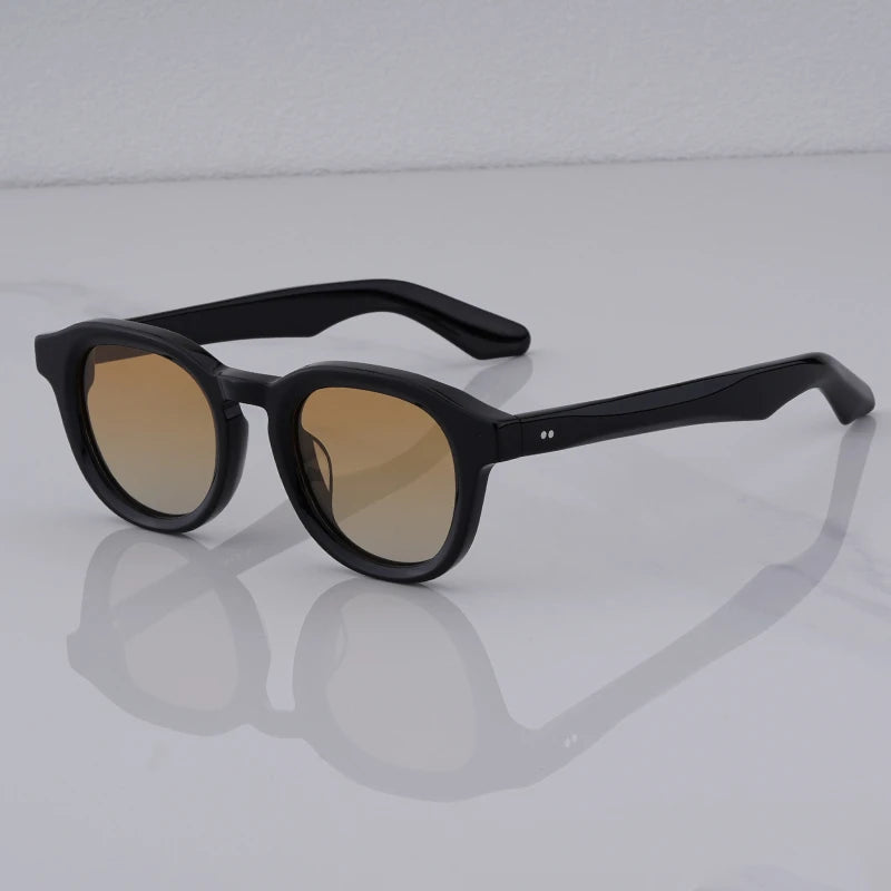 RBB Vintage Polarized Sunglasses – Unisex Lemtosh-Style Acetate Frame | Luxury Retro Eyewear