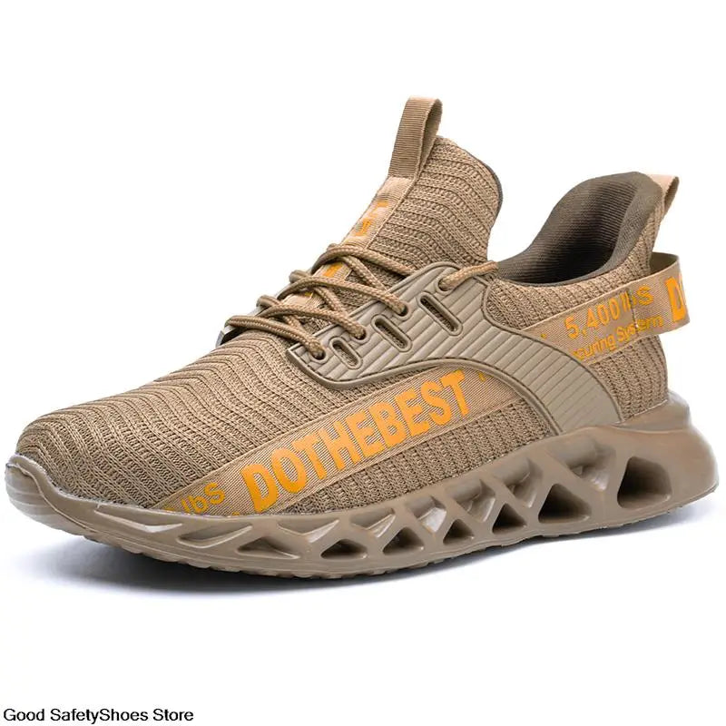 RBB Safety Work Shoes for Men & Women – Lightweight Steel Toe Protective Sneakers