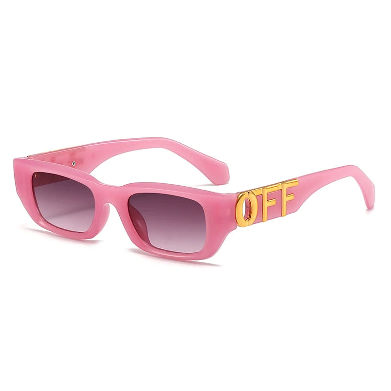 RBB Small Rectangle Sunglasses – Vintage Square UV400 Travel Shades for Men & Women