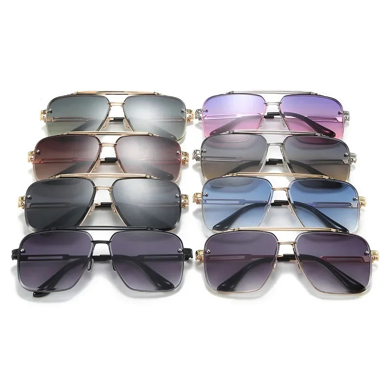 RBB Mach Six Vintage Sunglasses – Men’s Luxury Gradient Lens Eyewear