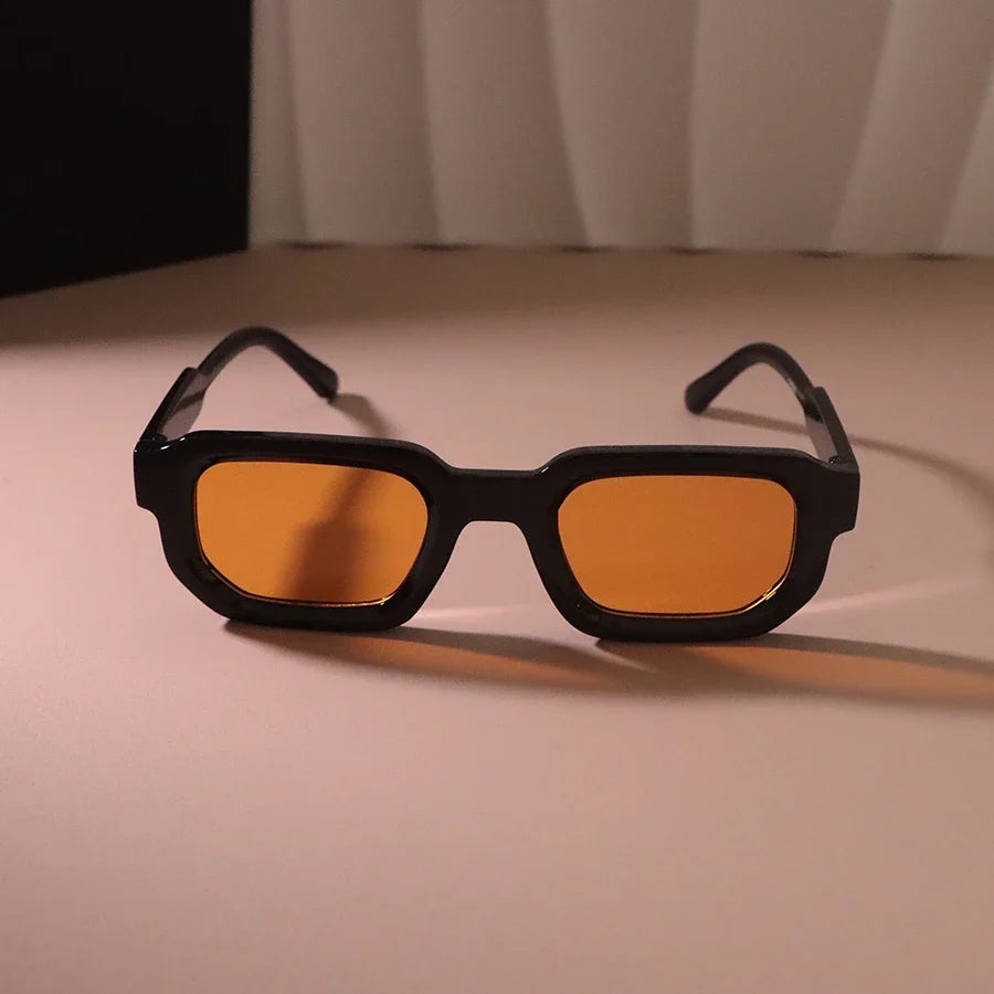 RBB New Luxurious Rectangle Sunglasses – Unisex Designer Casual Outdoor Eyewear