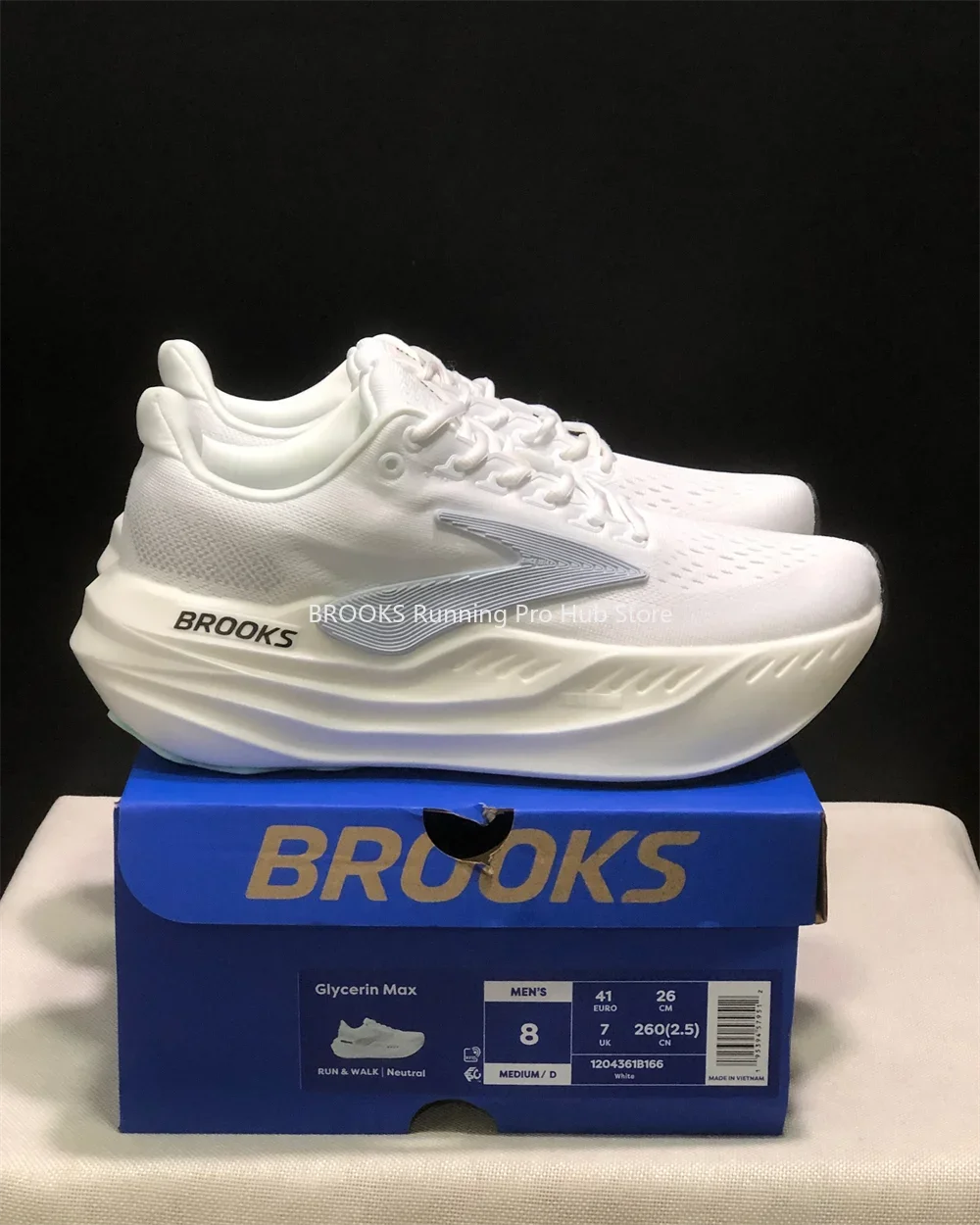 Original Brooks Glycerin Max Men’s & Women’s Neutral Running & Walking Sneakers