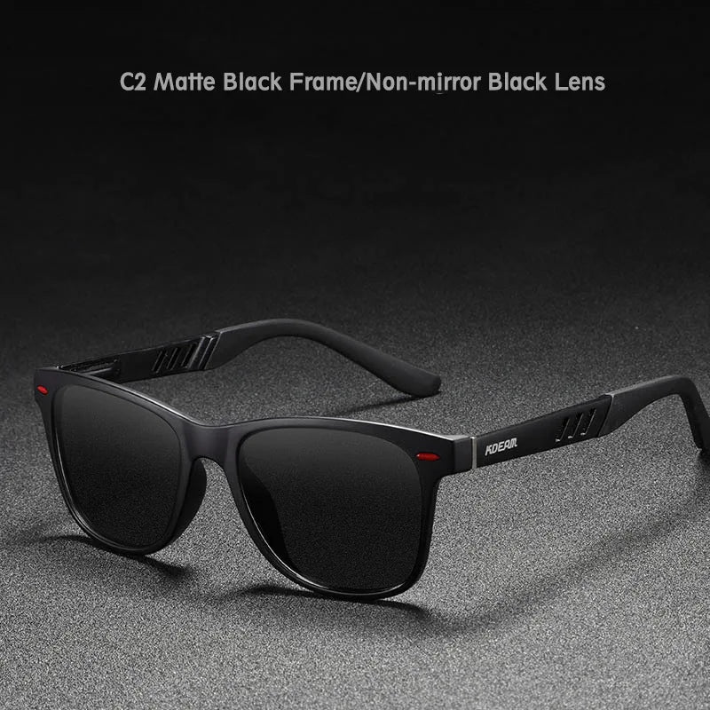 RBB Aluminum Magnesium Polarized Photochromic Sunglasses – Night Vision Enhanced Driving Glasses for Men & Women